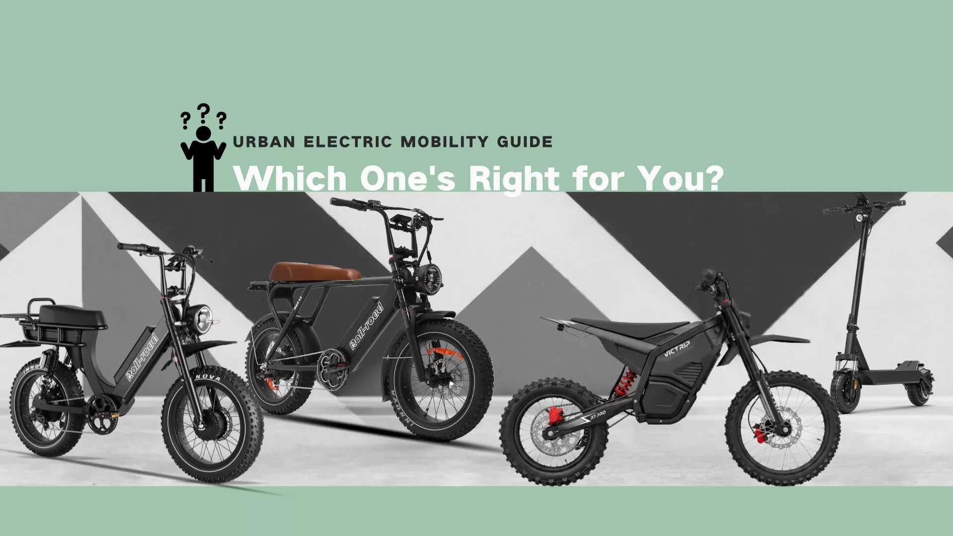 Moped-Style eBikes vs Electric Scooters vs Electric Mopeds