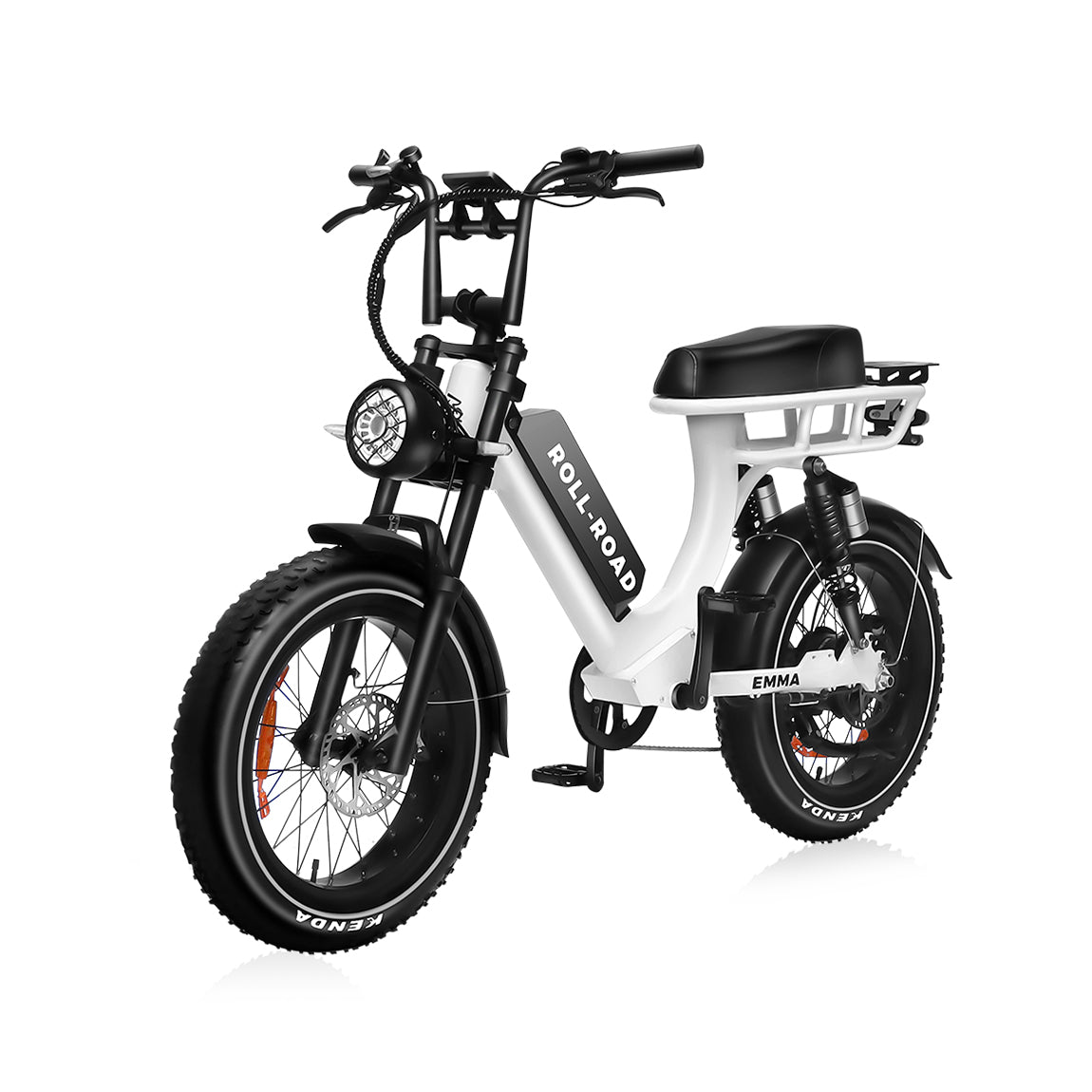 70Miles Long Range Moped-style Ebikes-Roll Road Emma Ebike