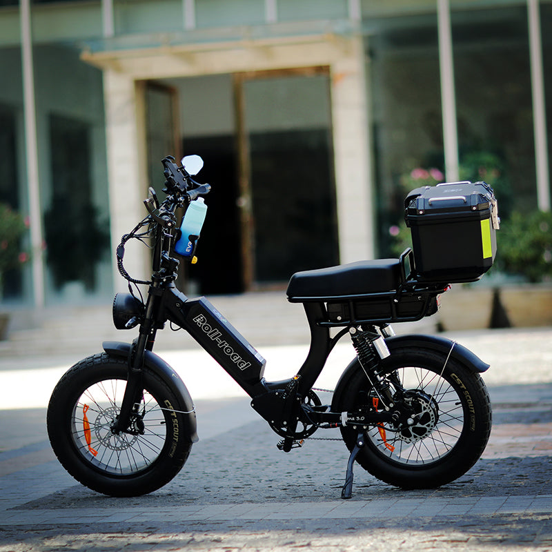 Moped Style Ebikes- Roll Road Emma Ebike