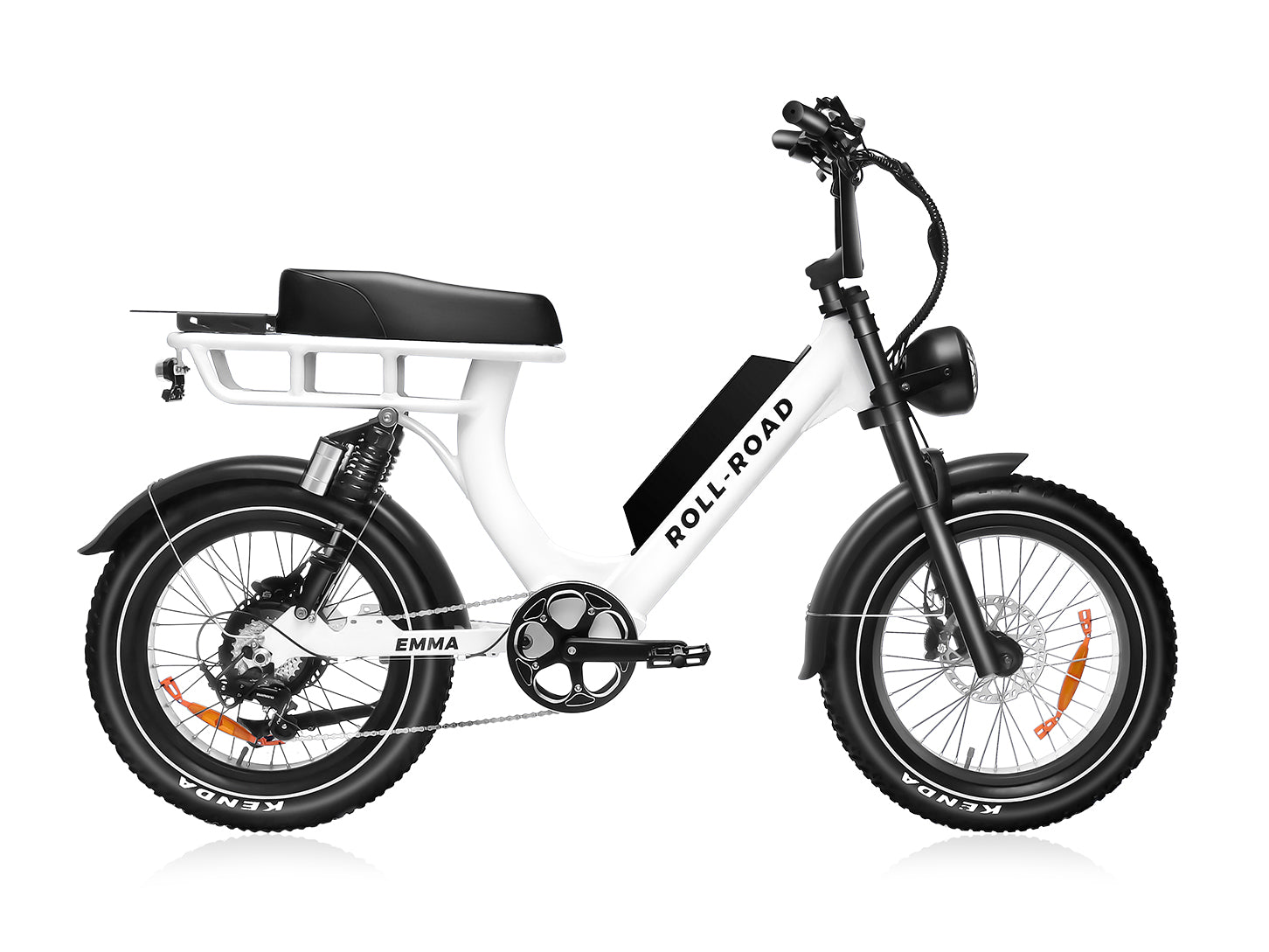 EMMA Step Through Adults Ebike| Moped-style Ebike for 400LB Fat Guy| 1000W 70Mi Long Range Electric Bike 2