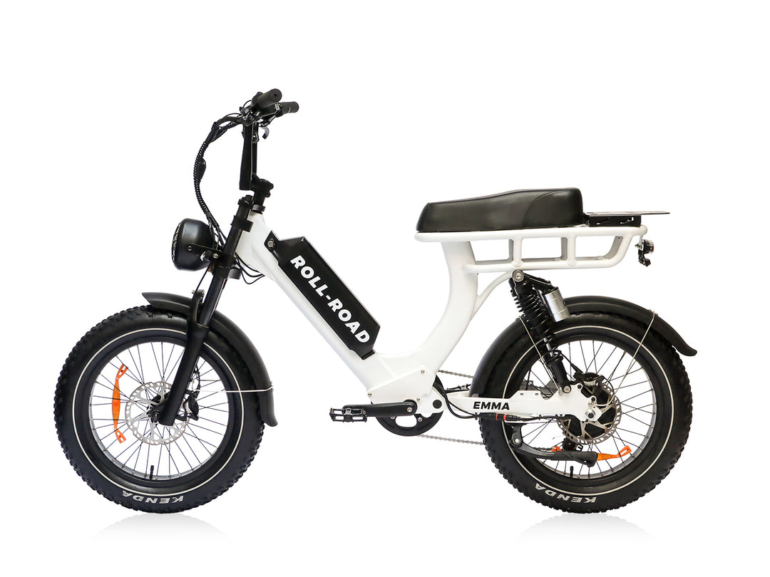 Emma Moped-style Ebike for Adults|Step Through|Long Range|400lb Fat Guy|Street Legal Electric Bike 3