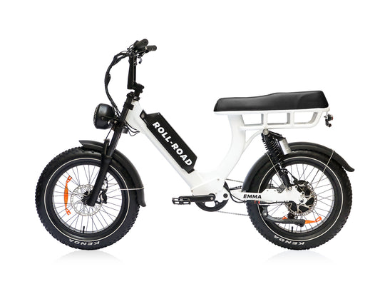 EMMA Long Range Ebike For Adults| Street Legal Moped-style Electric bike|400LB Heavy Rider 4
