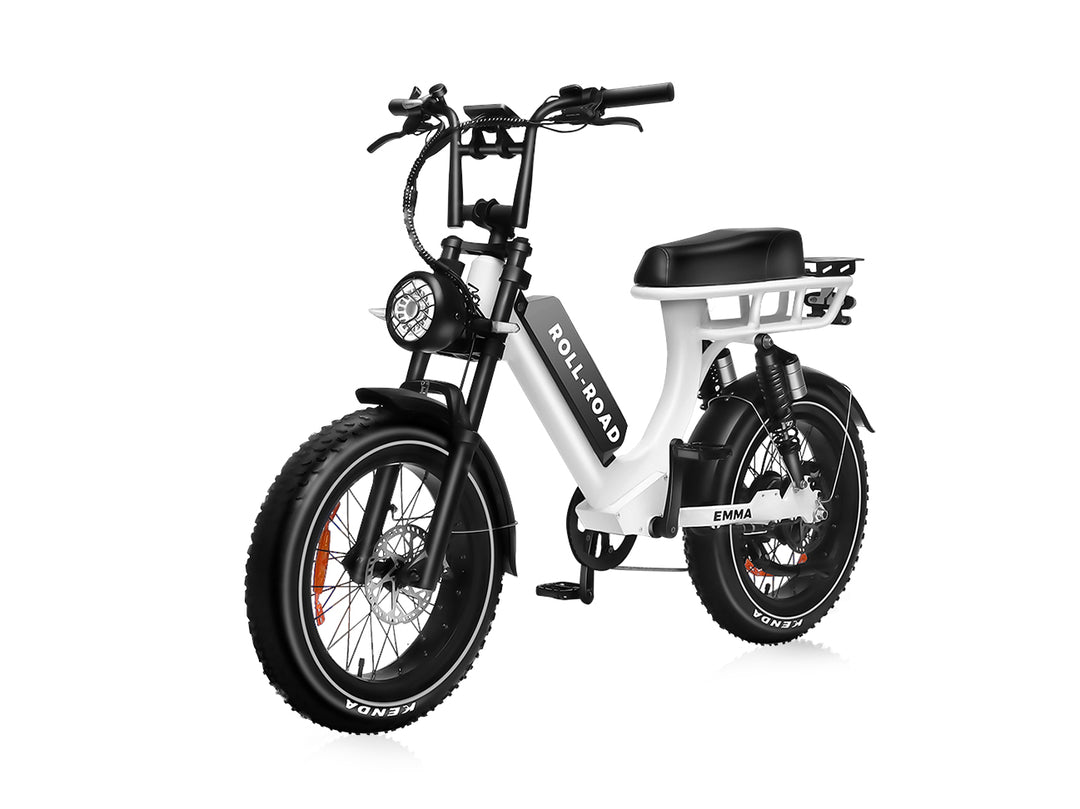 EMMA Long Range Ebike For Adults| Street Legal Moped-style Electric bike|400LB Heavy Rider 1