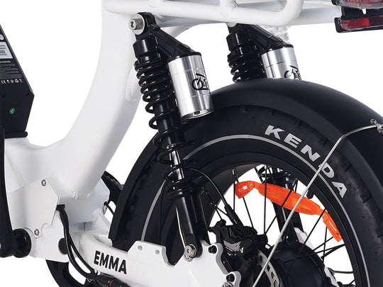 EMMA Step Through Adults Ebike| Moped-style Ebike for 400LB Fat Guy| 1000W 70Mi Long Range Electric Bike 9