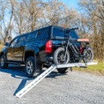 Load image into Gallery viewer, Hitch-Mounted Aluminum E-Bike Carrier Roll Road 
