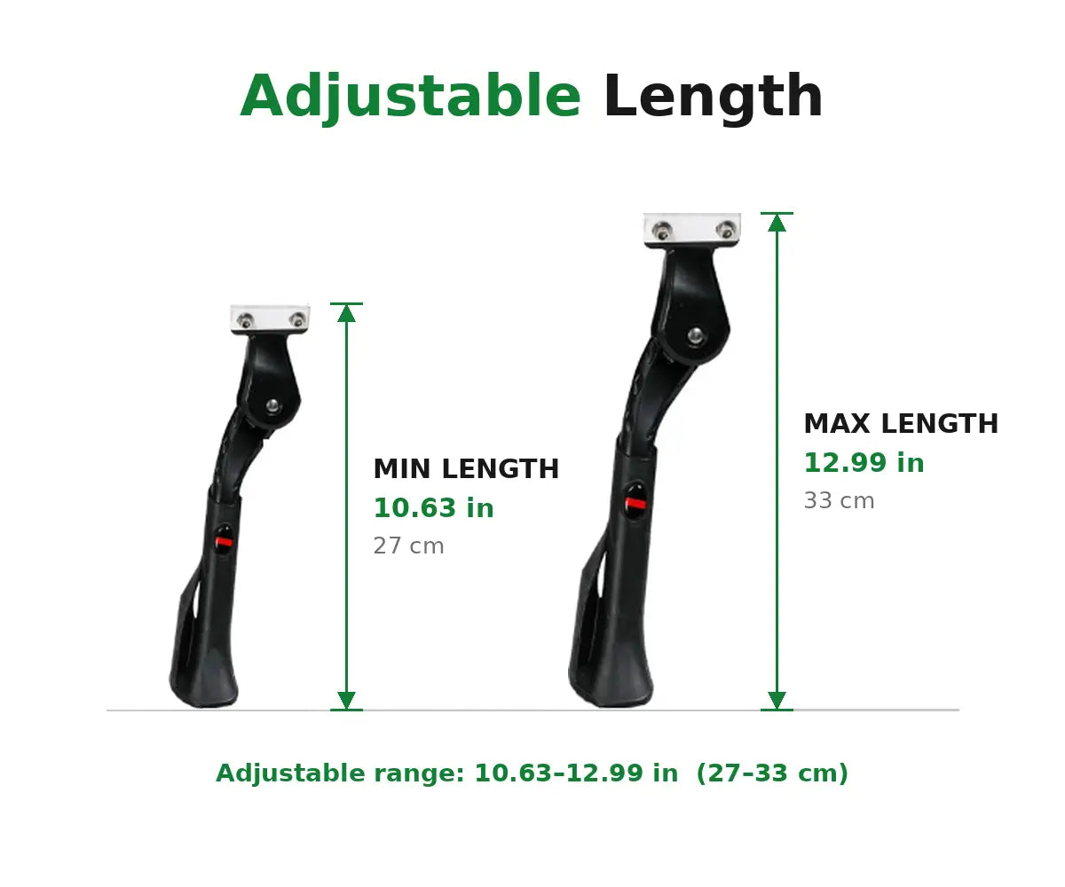 Universal E-Bike Kickstand（Adjustable Length）